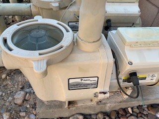 Residential pool pump and circulation plumbing